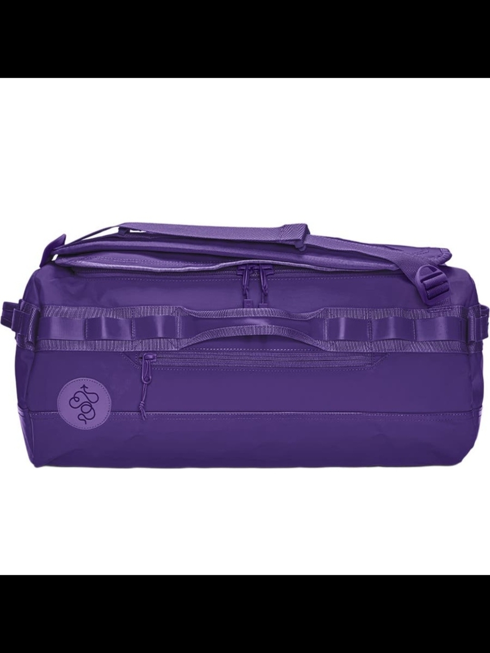 Baboon To The Moon Purple Travel Backpack Duffel Bag Carry On Water Resistant